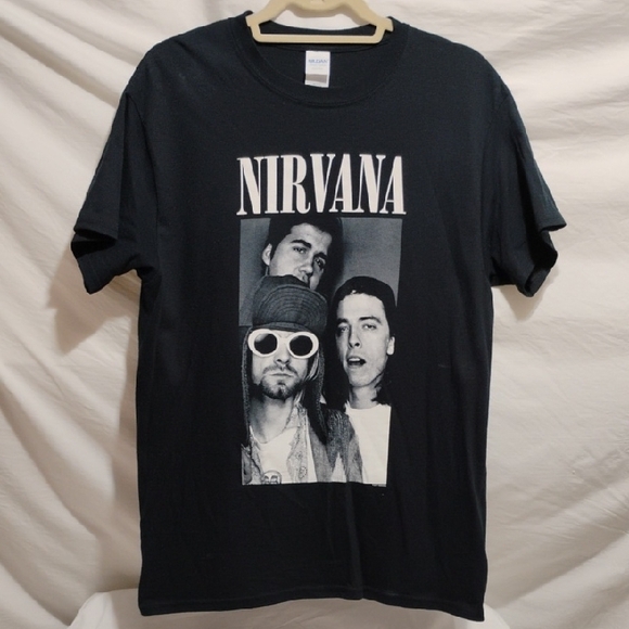 Nirvana Band 2017 Black Graphic T-Shirt Unisex Sz.M Never Worn
